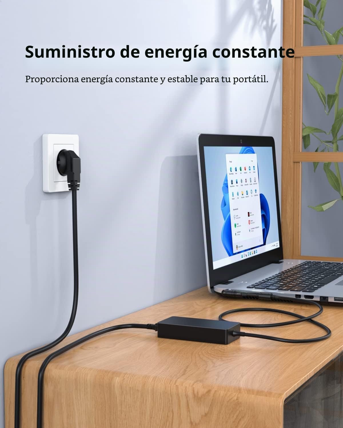 Superer Cargador Compatible con MSI Ordenador Portátil Cable de Carga | Compatible con 180W 150W 120W Gaming para Ordenador Portátil