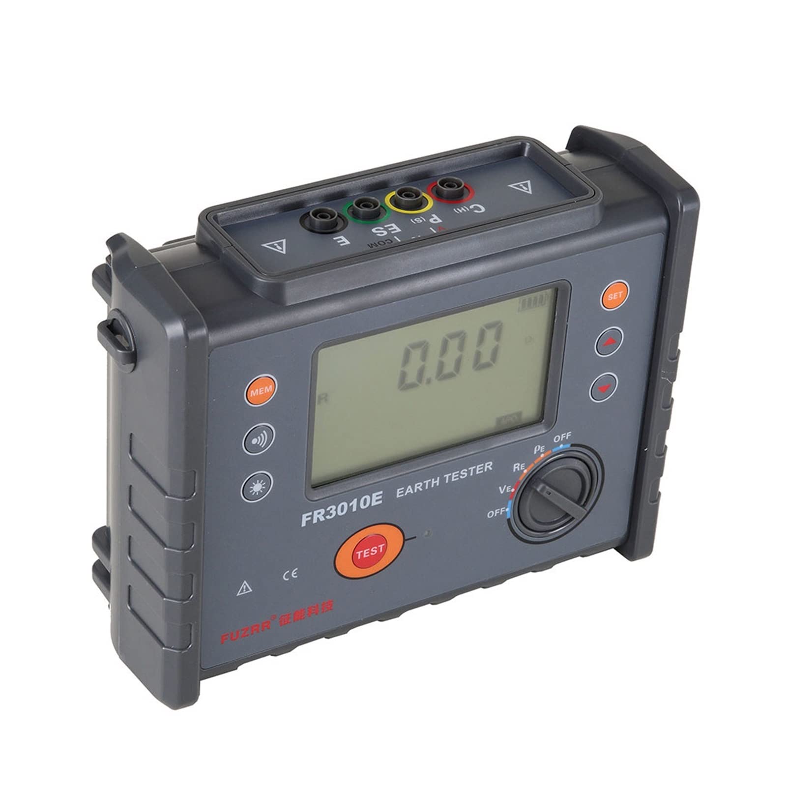 Probador de Resistencia, Probador de resistencia de aislamiento de alta precisión Probador de resistencia de aislamiento digital Tesor de resistencia a tierra 250 0v 200gΩ FR3025