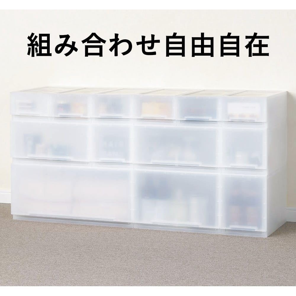 Amazon｜カインズ(CAINZ) システムケース 衣類 240 幅54cm 奥行36cm 高