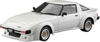 未組立プラモデル　ハセガワ　RX-7　1/12 よろしくメカドック」 マツダ サバンナ チャンプ RX-7