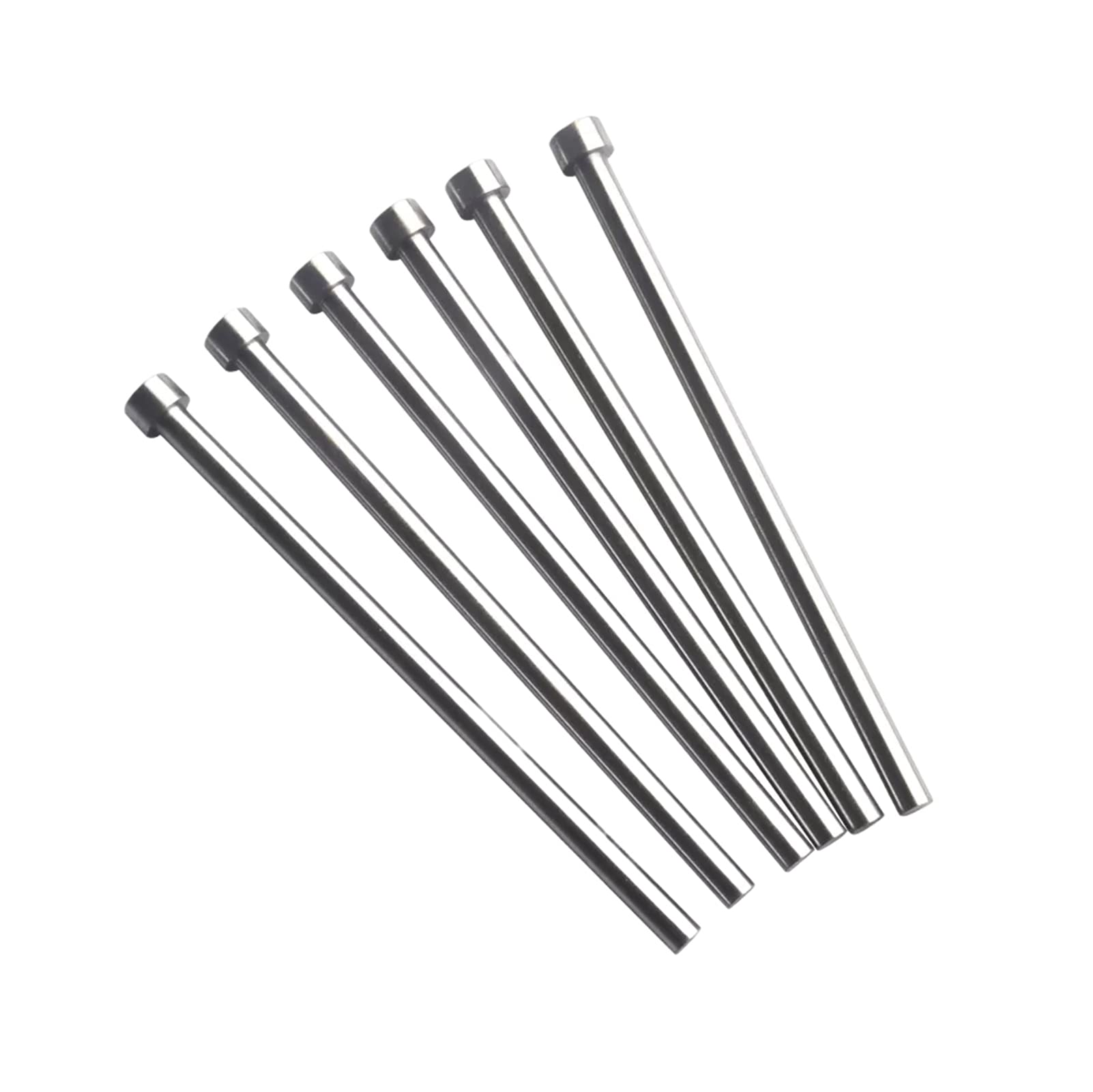 5pcs Round 2.9mm Dia Tip Straight Ejector Pin, Rod Diameter 5x2mm Bearing Steel Die Thimble Shank Punches for Mould Manufacturing, 2.9x200mm (DXL)