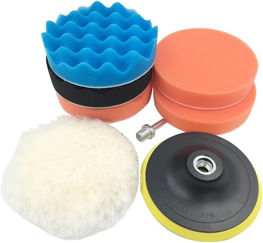 Amazon Tumao ポリッシャー バフ コンパウンド スポンジ 8点125mm 電動 ドリル 洗車 ワックス 垢取り 傷磨き 塗装 研磨バフスポンジ 取り付け 簡単 車カー汎用 ポリッシャー Amazon Tumao ポリッシャー バフ コンパウンド スポンジ 8点125mm 電動 ドリル 洗車 ワックス 垢取り 傷磨き 塗装 研磨バフスポンジ 取り付け 簡単 車カー汎用 ポリッシャー
