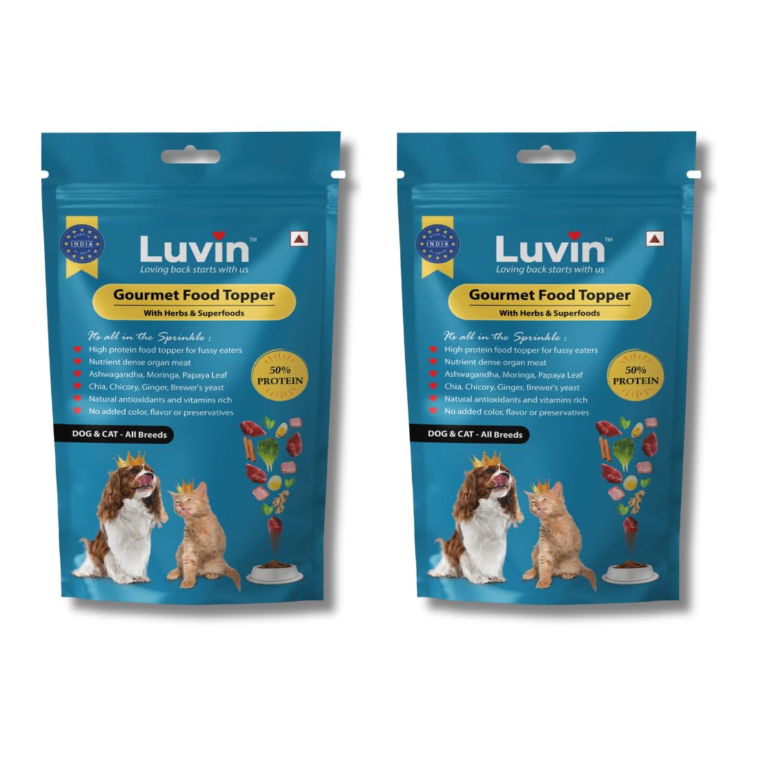 See full amazon price history chart for Luvin Herbal Gourmet Food Topper Powder for Dogs & Cats 120g | Chicken Liver with Herbs & Superfoods | Improves Appetite and Health| Perfect for Fussy Eaters of All Dogs & Cat Breeds | Pack of 2 Luvin Herbal Gourmet Food Topper Powder for Dogs & Cats 120g | Chicken Liver with Herbs & Superfoods | Improves Appetite and Health| Perfect for Fussy Eaters of All Dogs & Cat Breeds | Pack of 2 (B0CN1HS4WZ) Amazon Price History, Amazon Price Tracker
