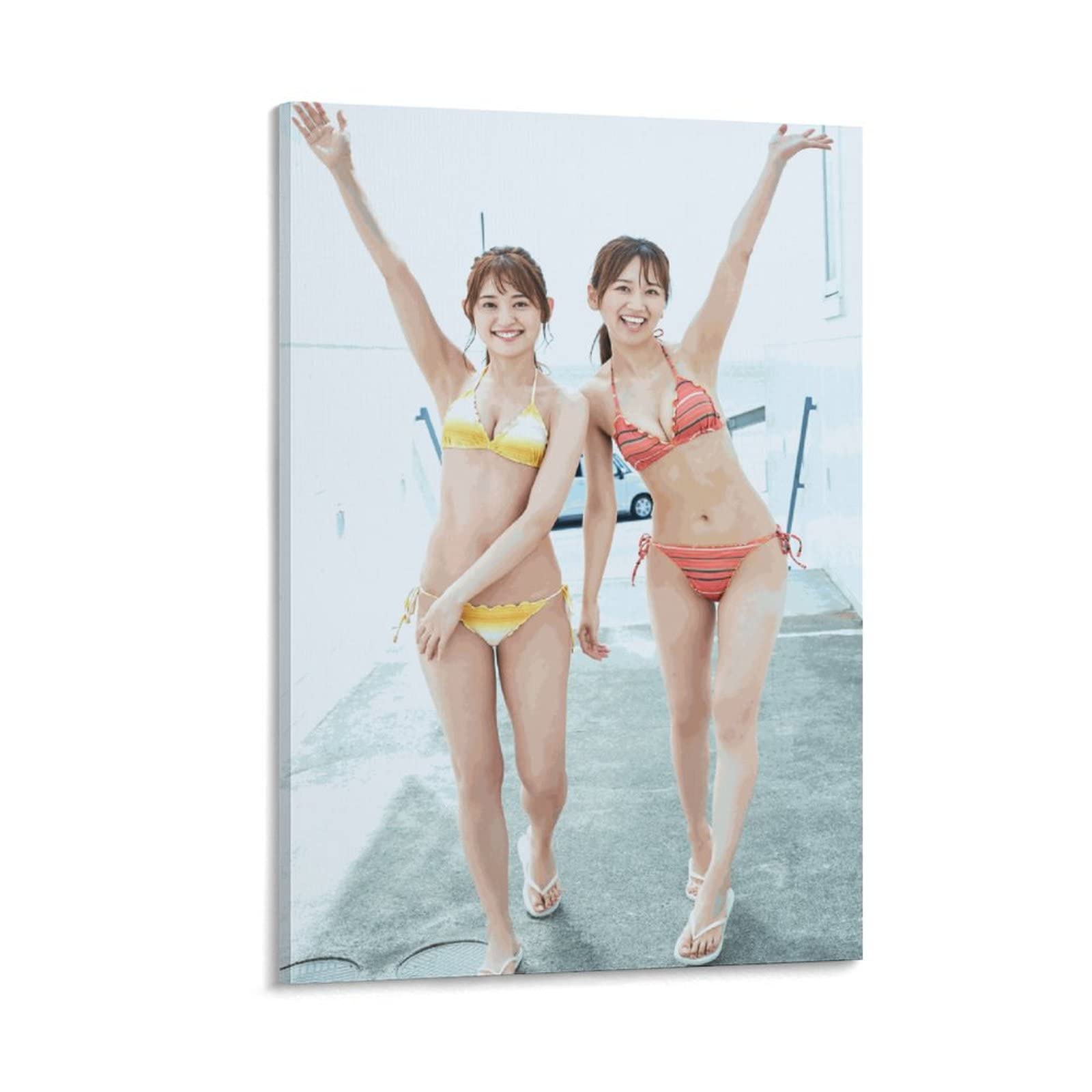 Amazon.co.jp: 立花玲奈 モデルとなって着る 水着 かわいいポスター