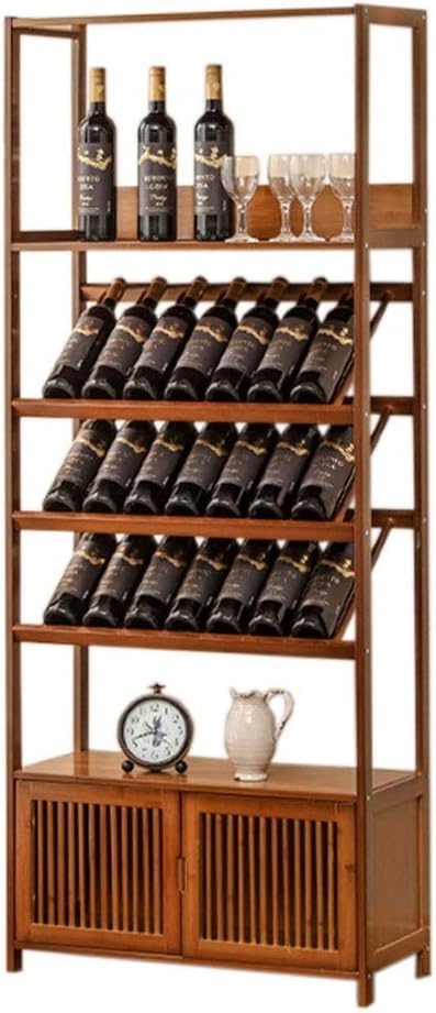 Wine Holder Stand Wine Display Rack Rack Wine Shelves with Table Top Narrow