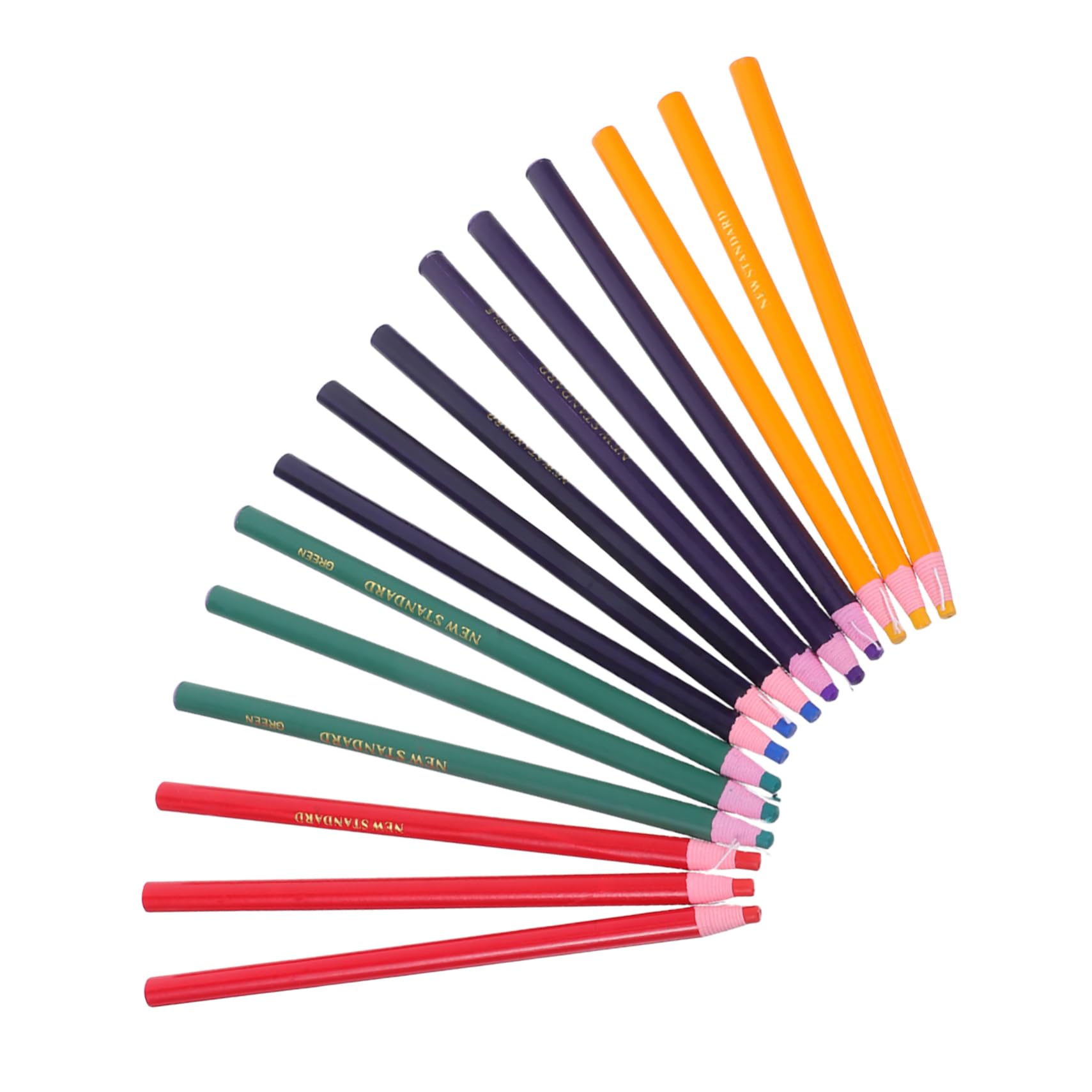 15pcs Crayons Crayons Drawing Pencils Sketching Pencils Handwriting Pens Sketching Marking Tool Fabric Markers Peel-Off China Marker Fabric Marking Tools Colour Pen Wax