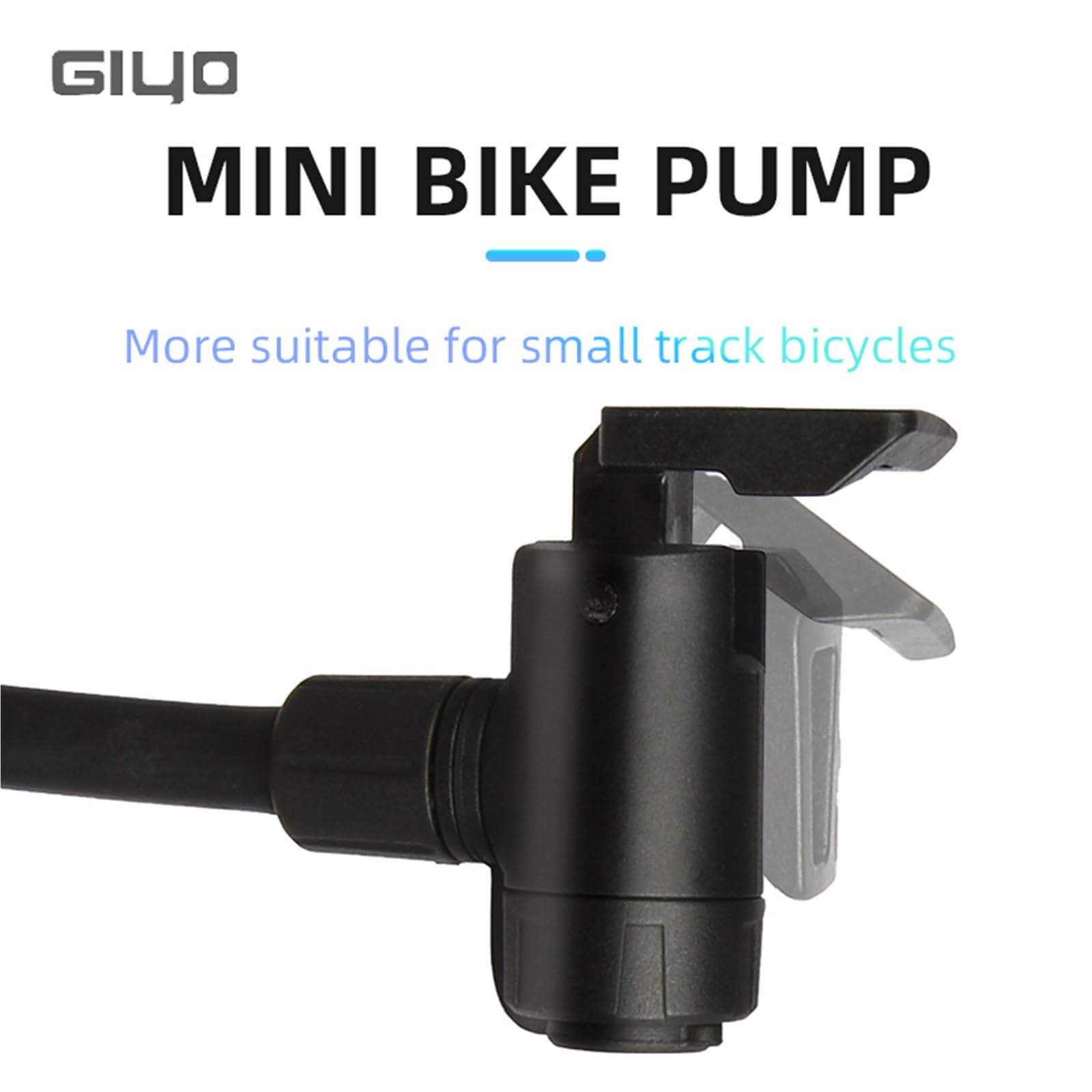 Pompa da pavimento for bicicletta Valvola di gonfiaggio for pneumatici portatile ad alta pressione for bici strada MTB Accessorio for ciclismo per pneumatici per biciclette, palloni e gonfiabil