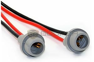 2x Connectors Socket Bulb Light Harness the pigtail wedge
