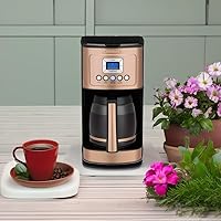Vista 4 de Cuisinart DCC-3200CPAMZ PerfecTemp 14 Cup Programmable Coffeemaker - Copper