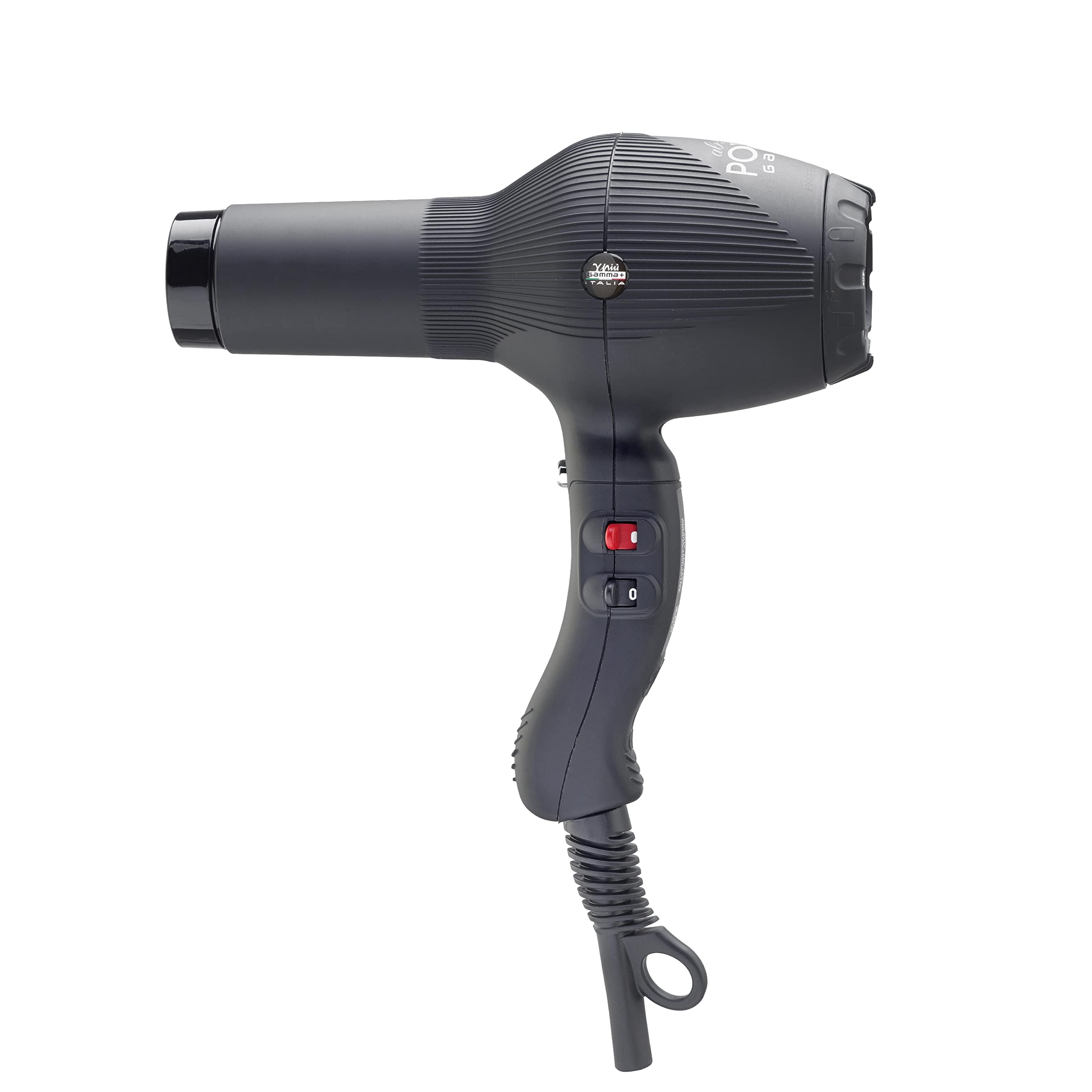 Gamma + Barber Sèche-cheveux noir