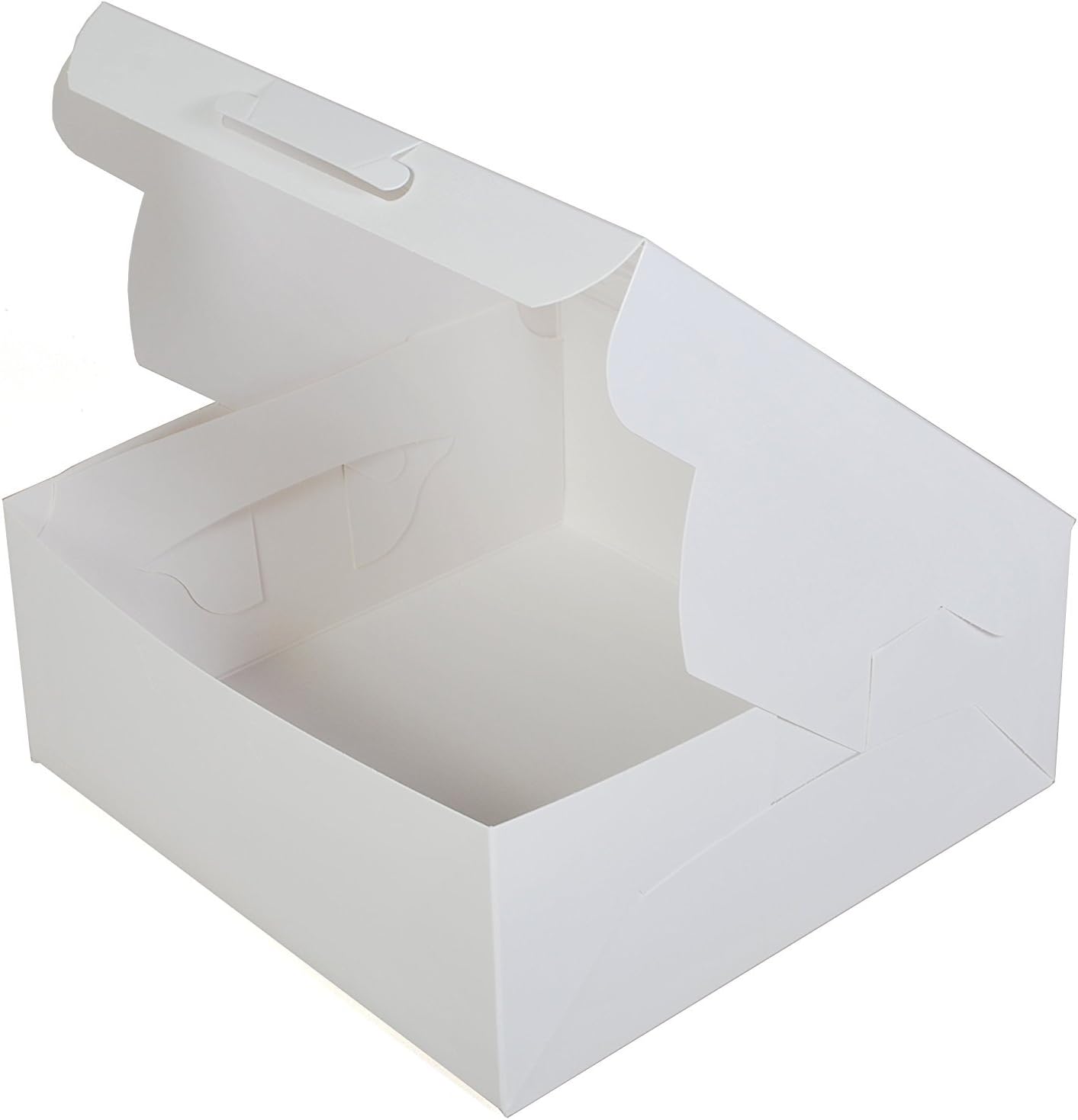Free Shipping 🛒 Pack of 10 WHITE 12x12x5 Window Bakery or Cake Box