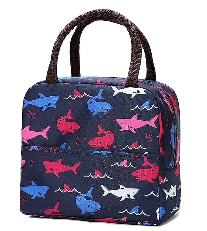 Insulated Lunch Bag - Shark Tank Blue -1