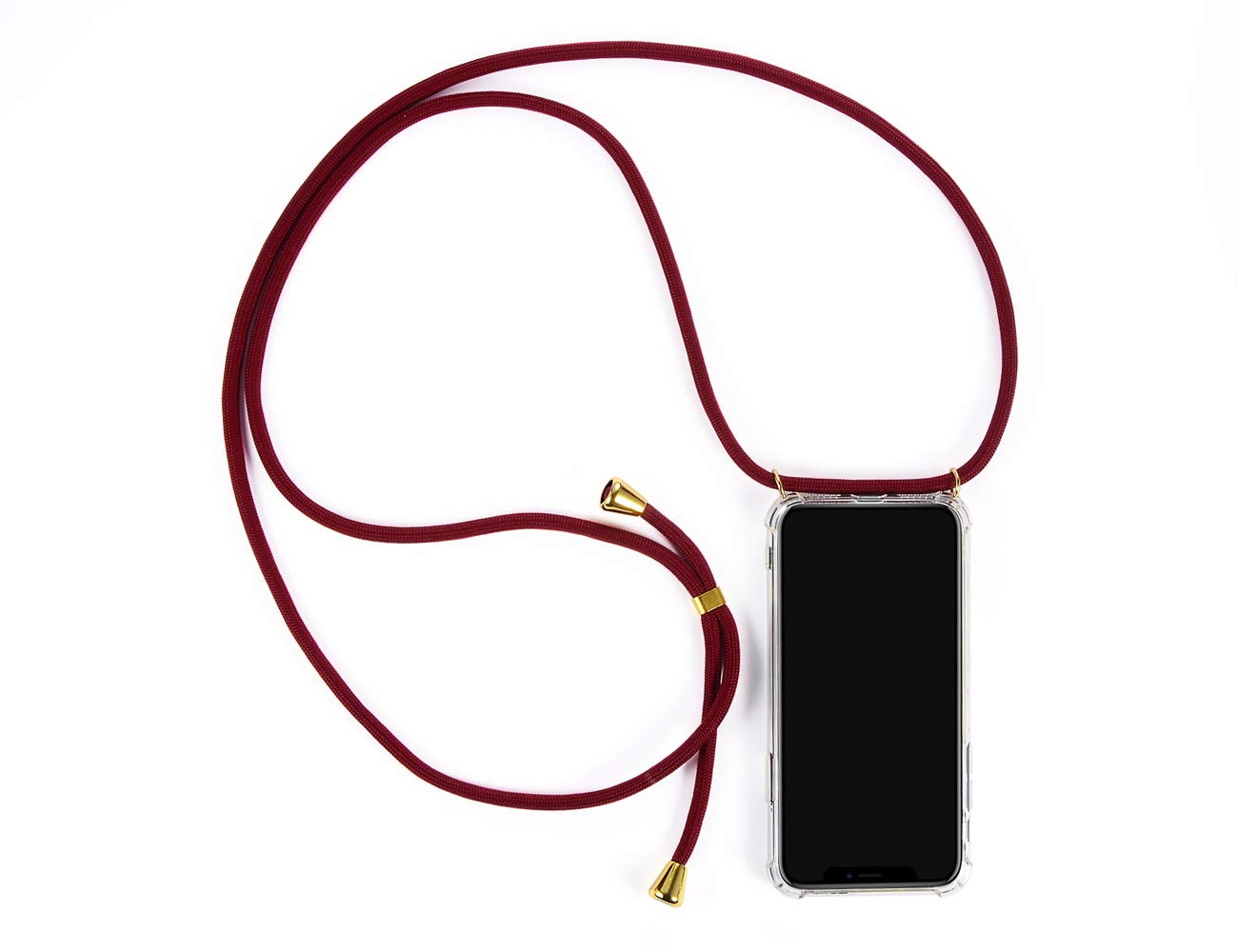 LUZAL Mobile Phone Case with Strap for iPhone X/XS / 10 - with Strap Protective Cover for Shoulder Holiday Accessories