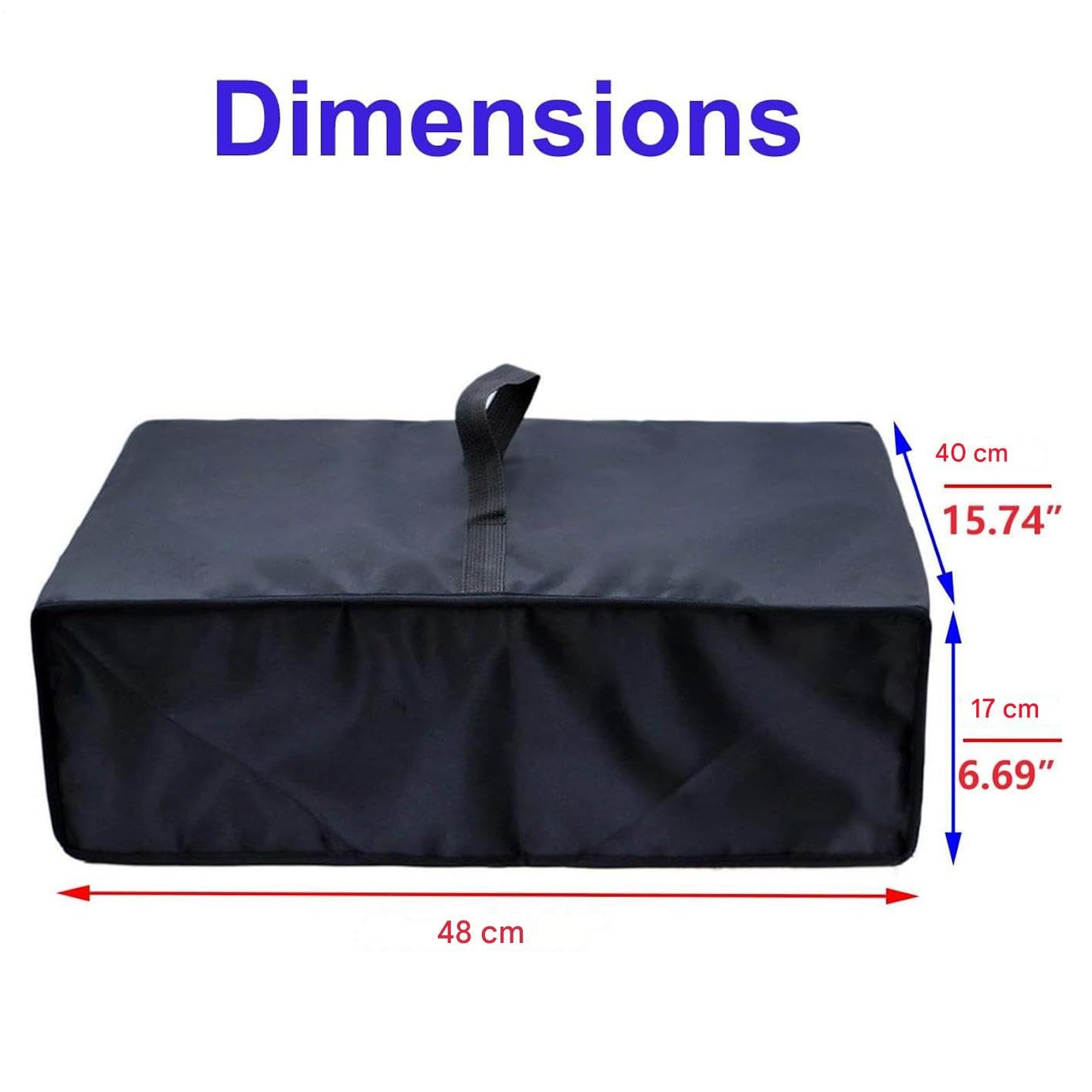 Housse Anti Poussière pour Platine Vinyle - Housse Imperméable pour Platine Vinyle Domestique,Protection en Tissu Oxford pour Équipement Musical De Collection pour Café, Restaurant,