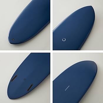 Amazon | nanazero WOOD SKIN サーフボード MID04 ツイン 6'6