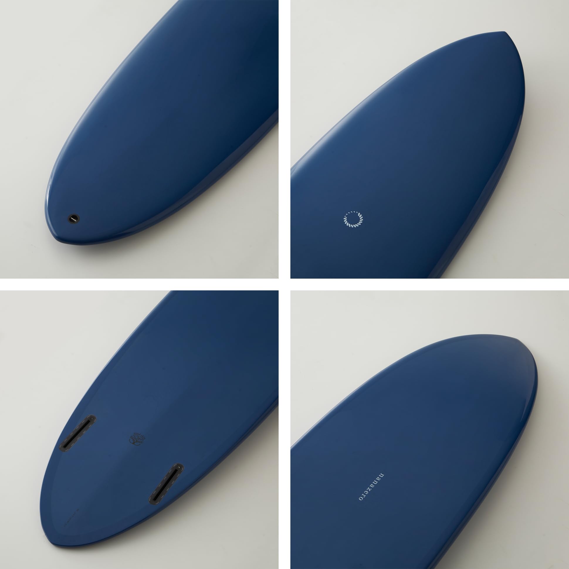 Amazon | nanazero WOOD SKIN サーフボード MID04 ツイン 6'6