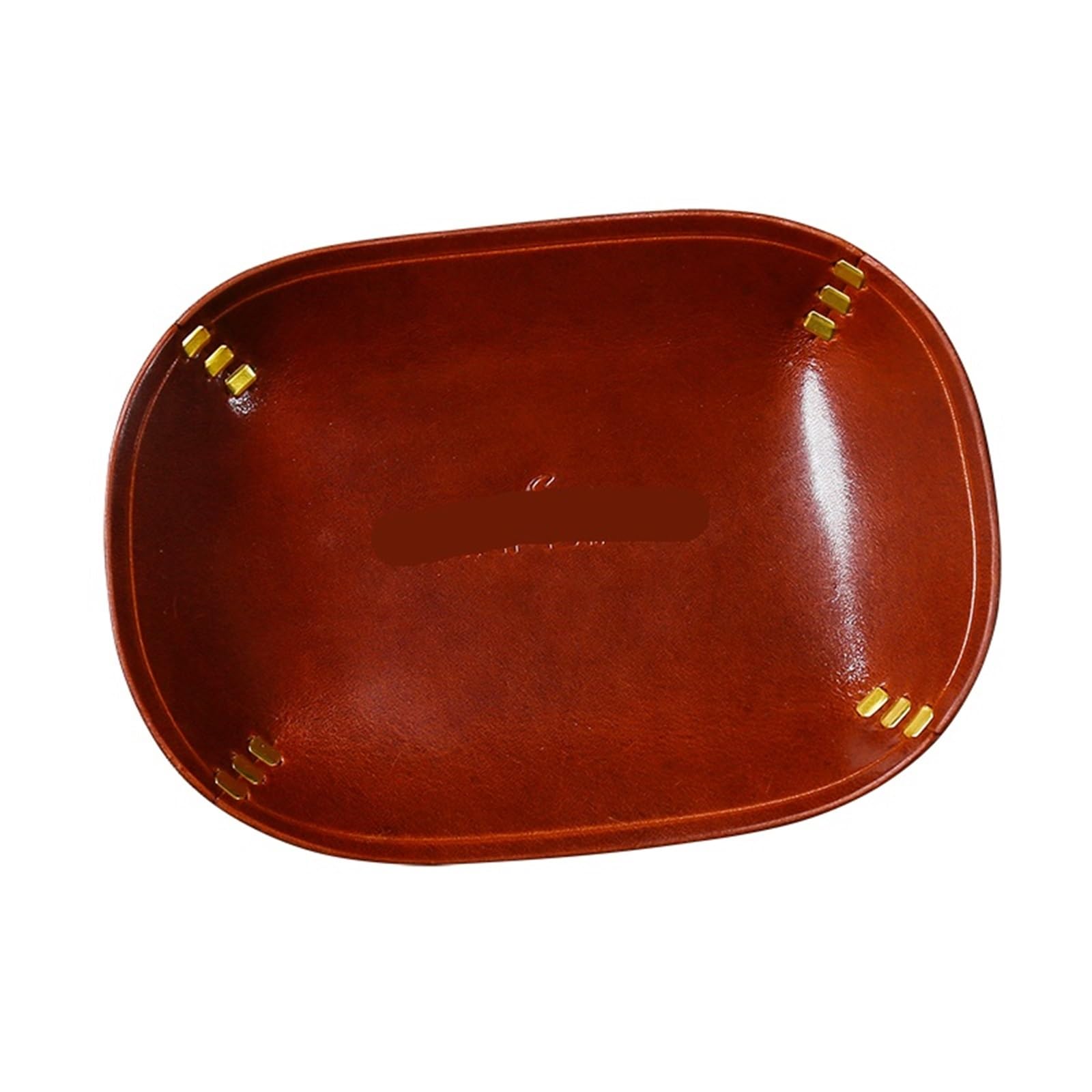 Vaciabolsillos de Cuero Caja de almacenamiento cuero genuino | Bandeja de piel de vaca hecha a mano for llaves, joyas, soporte de entrada