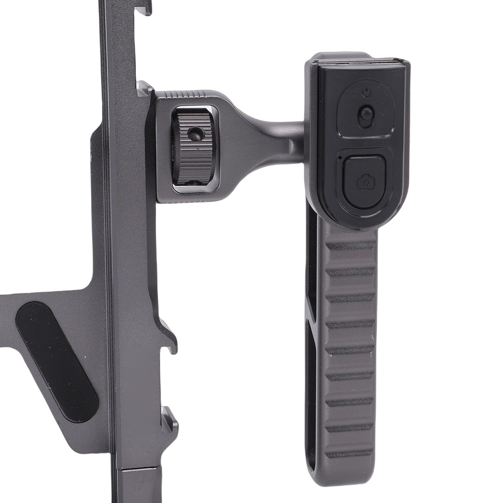 Cuifati Jaula Estabilizadora Universal para Teléfono de Aleación de Aluminio con Asas Dobles, Estuche para Cine, Estabilizador de Vídeo para Teléfono, Soporte para Trípode para Creador