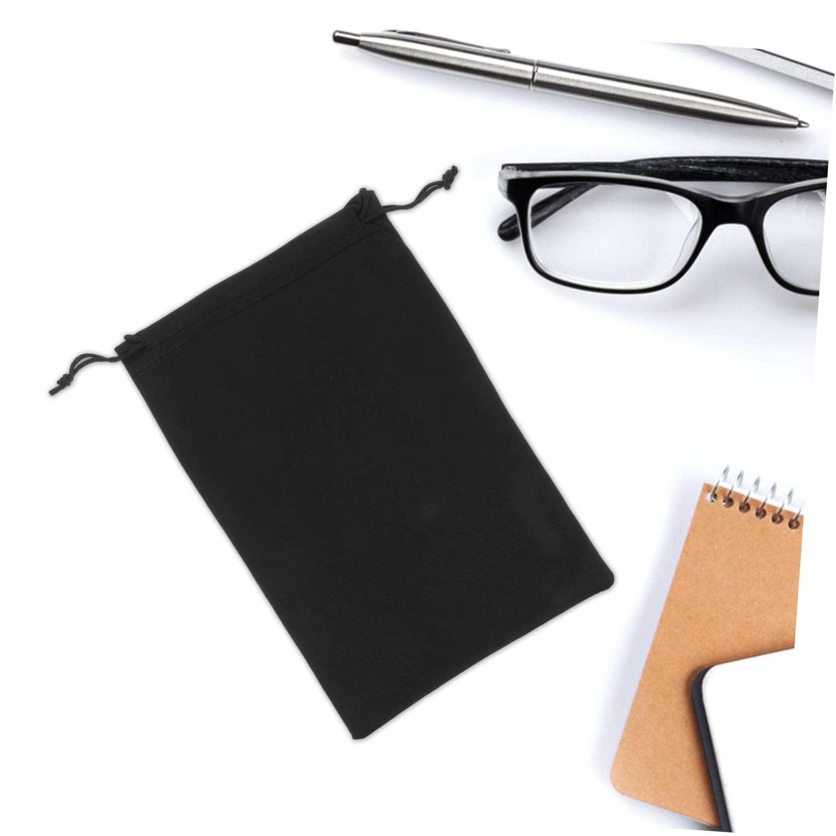 VICASKY 10 Pièces Pochette de Rangement Ski Masque Microfibre Douce Rayures pour Lunettes de Ski et Accessoires Compact et