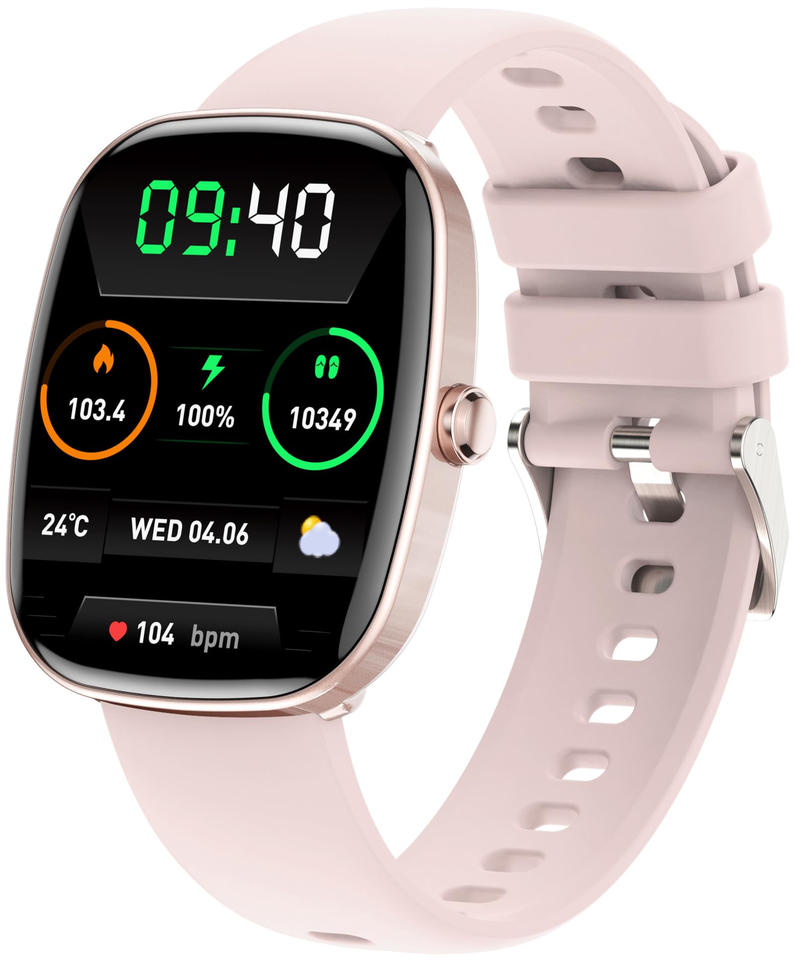 Yihou Smart Watch for Women Men 1 83 Fitness Activity Trackers with Answer Make Calls Heart Rate Sleep