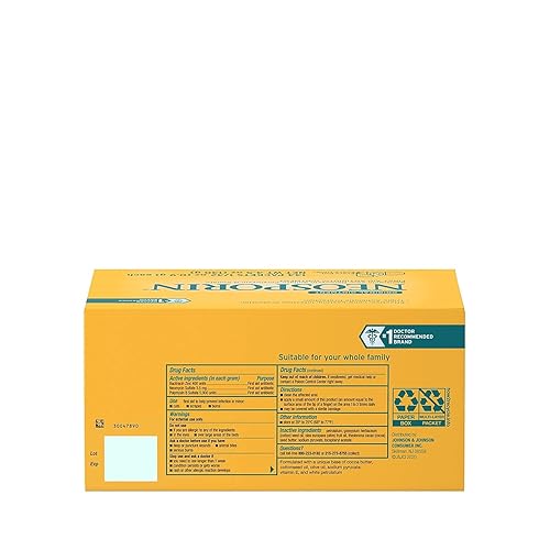 Miniatura 8 de Neosporin 512376900 Ungüento antibiótico.031 oz. Paquete de capacidad (paquete de 144), amarillo