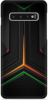 Seamless Stripe Pattern Silicone Printed mobile case compatible with Samsung Galaxy S10 plus