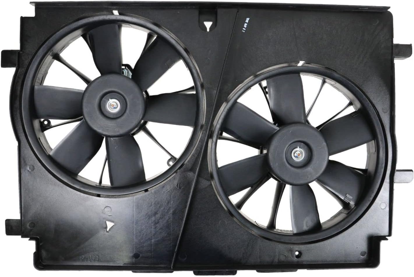 TRQ Dual Radiator and Condenser Fan Assembly