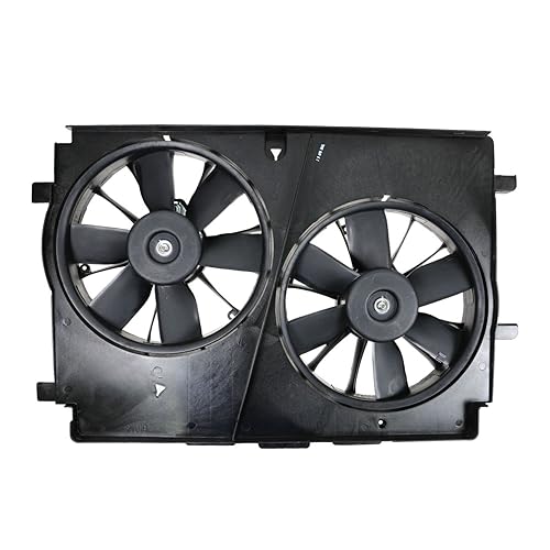 Vista 634 de TRQ Conjunto de ventilador de refrigeración dual compatible con Infiniti EX35 2009 FX35 FX50 2007-2008 G35 2008-2013 G37 2012-2013 M35h 2014-2015