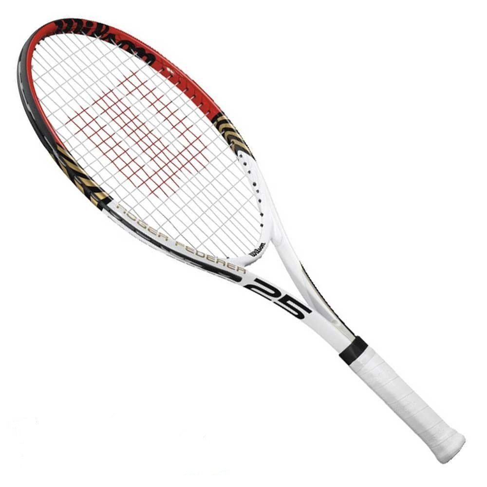 Buy Wilson Roger Federer Junior Recreational Racquet (Red/Gold, 23