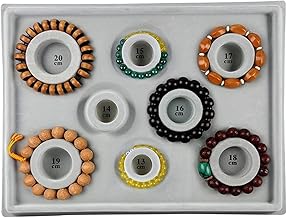 Bracelet Design Board, Bead Board Bracelet Beading Jewelry Organiser Tray Bead Board Bracelet Measurement Board for Accessories Craft Hand Making DIY Craft Tool