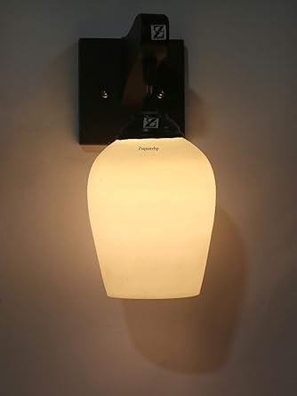 ONECYA ROYAL FANCY Round Wooden Wall Light/Wall Hanging Lamp for Bedroom, Pendant Light Indoor and Outdoor Electric (Pack of 1) Downcya04