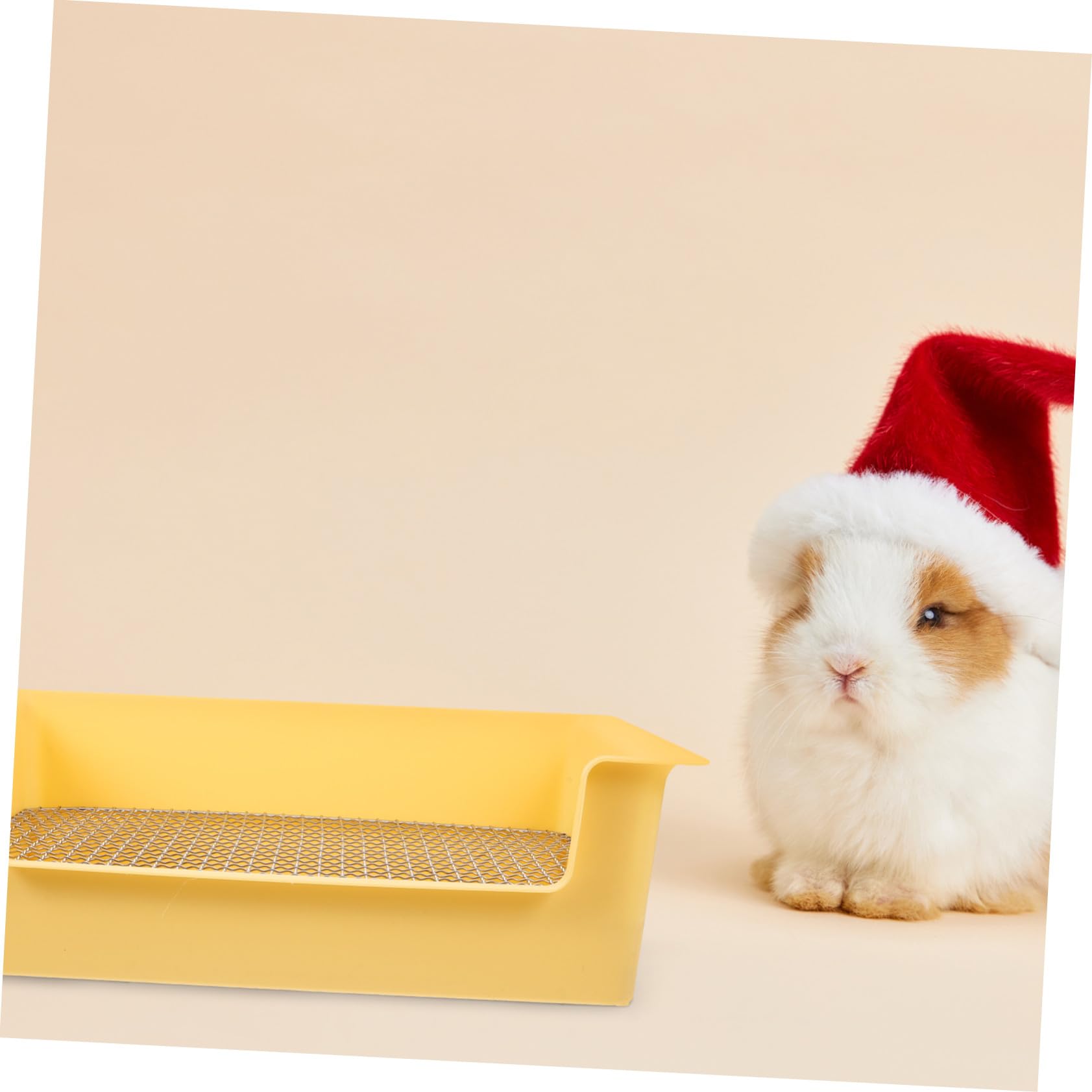 Gatuida Bac à Litière pour Lapin Et Petits Animaux Grille Amovible, Plastique Solide, Taille Moyenne, Cage Et Apprentissage, Convient pour Lapins, Cochons D’Inde Et Hamsters