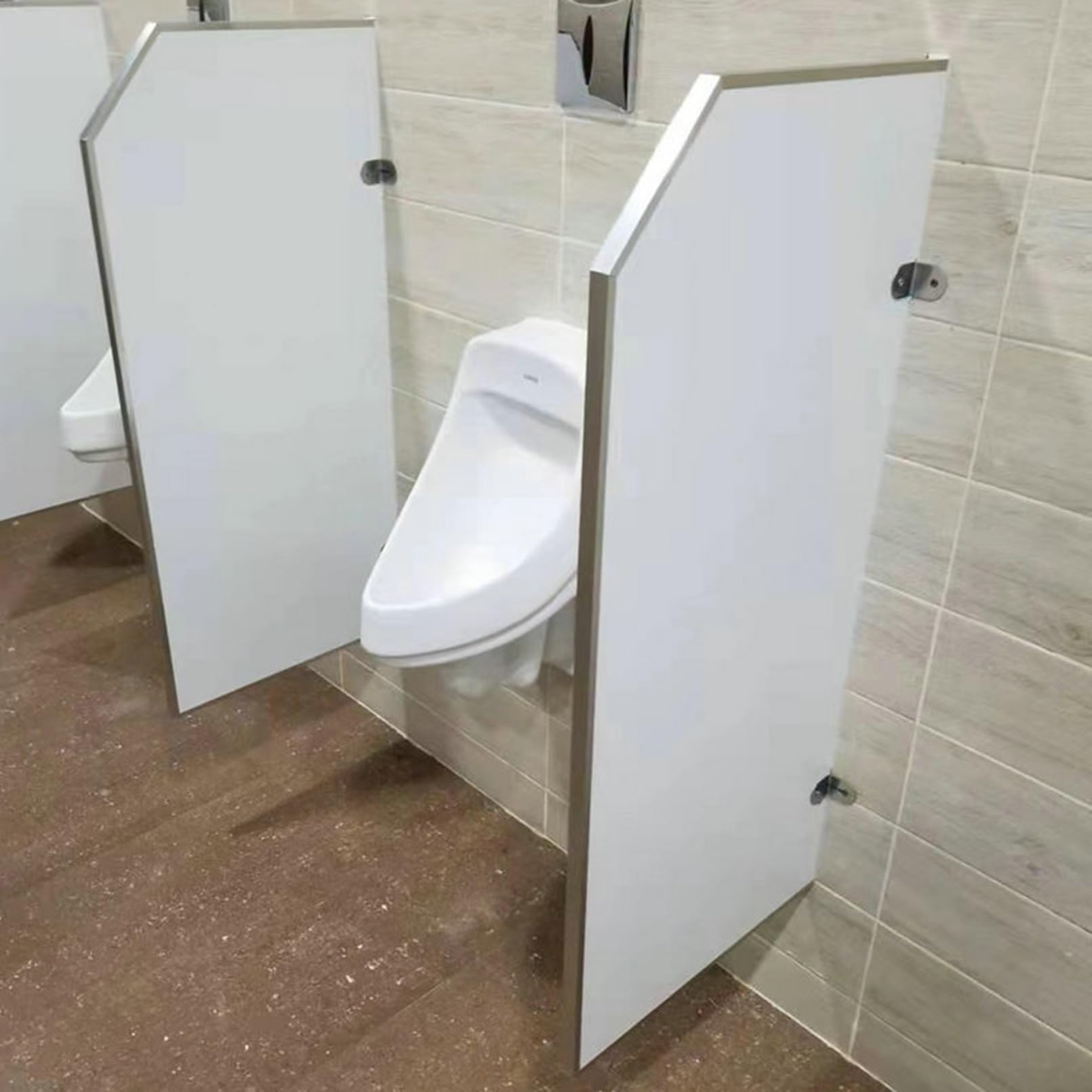 Panneau créatif de séparation décoratif haut de gamme pour urinoir mural