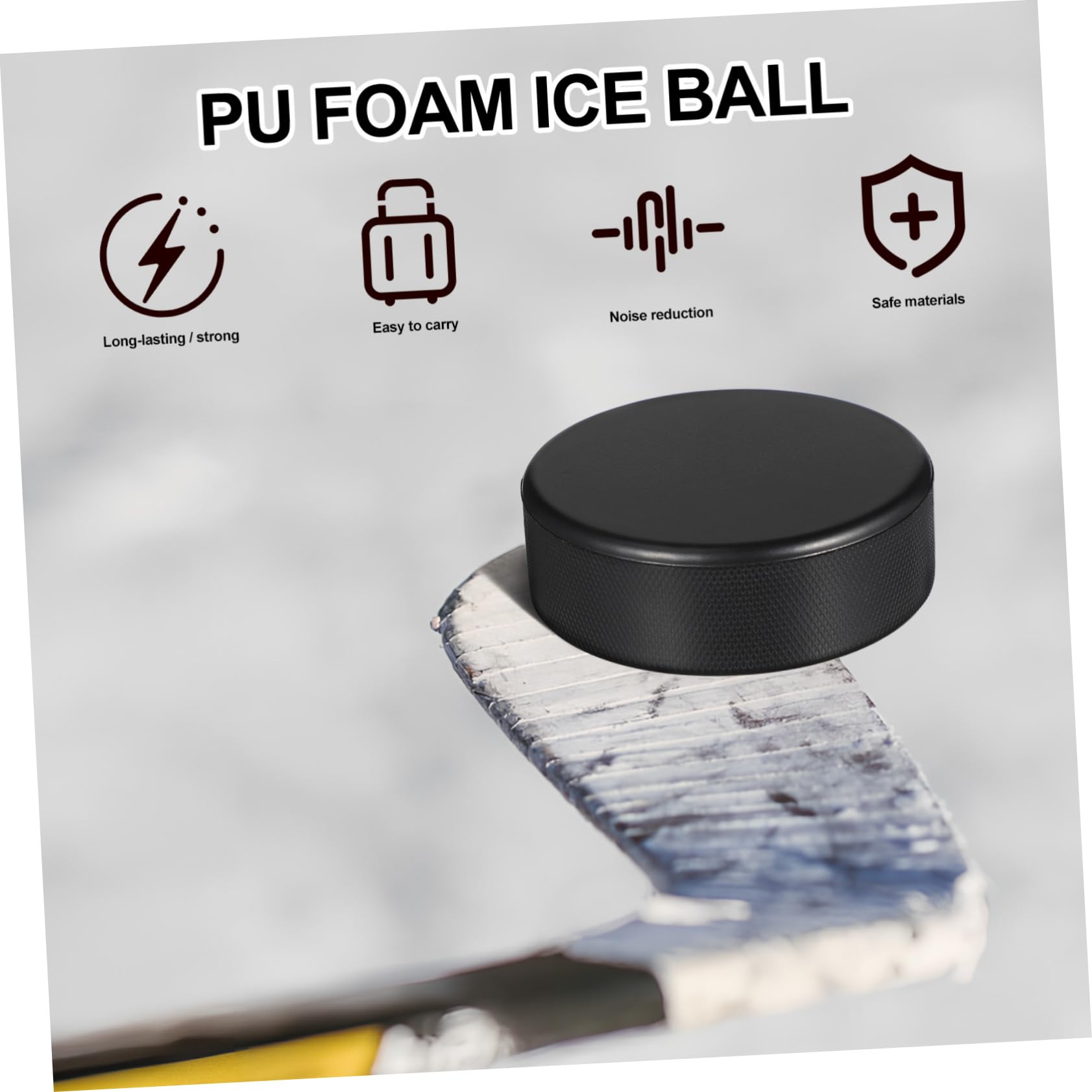 Palet Pièces De Hockey Sportif De Rondelle De Hockey Rondelle De Hockey sur Air Hockey sur Rondelles Orange Rondelles De Hockey pour Enfants Black Unité Centrale