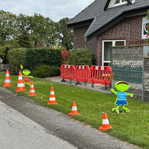 UvV SafeGlow Leitkegel in Orange