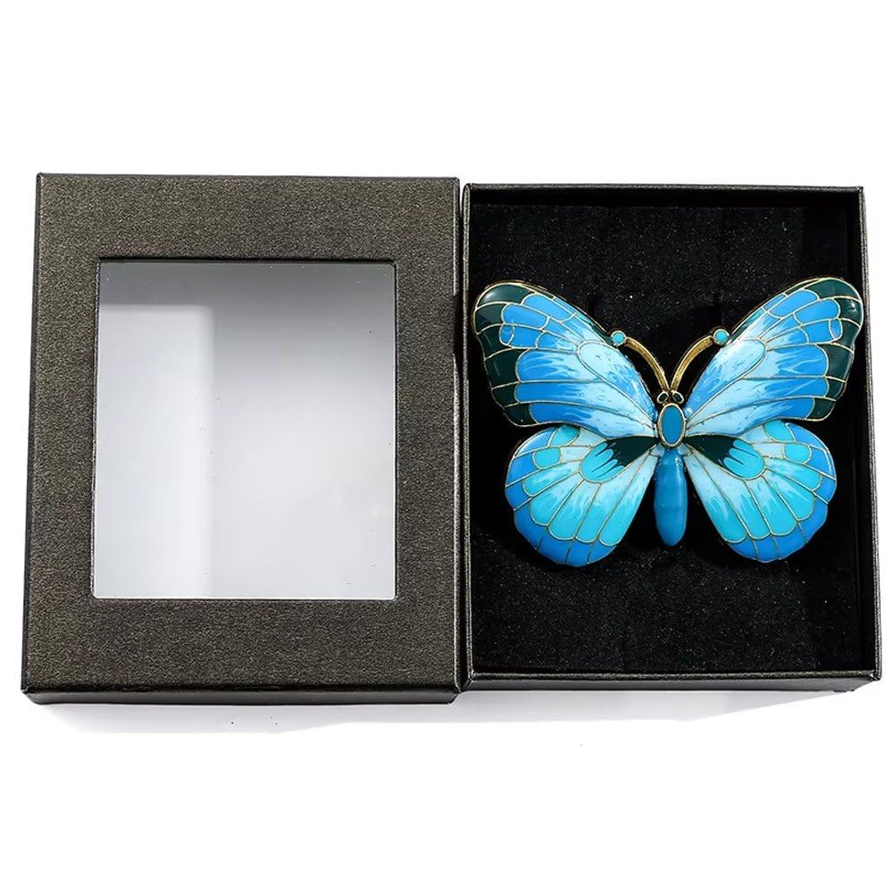 Marque-pages papillon en métal fait main pour lecture élégante