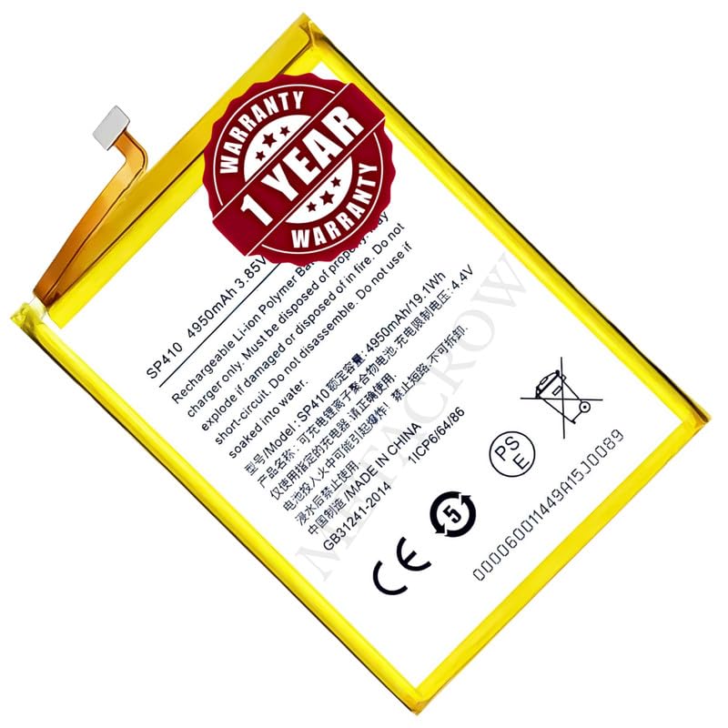 Image of Original SP410 Battery Compatible with Nokia C20 Plus (TA-1380, TA-1388) - (4950mAh) - 1 Year Warranty BC45