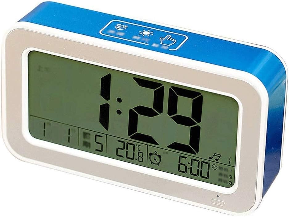MultiFunction Alarm Clock, Indoor Thermometer, Charging