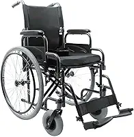 CADEIRA DE RODAS D400 AÇO -120KG - T44