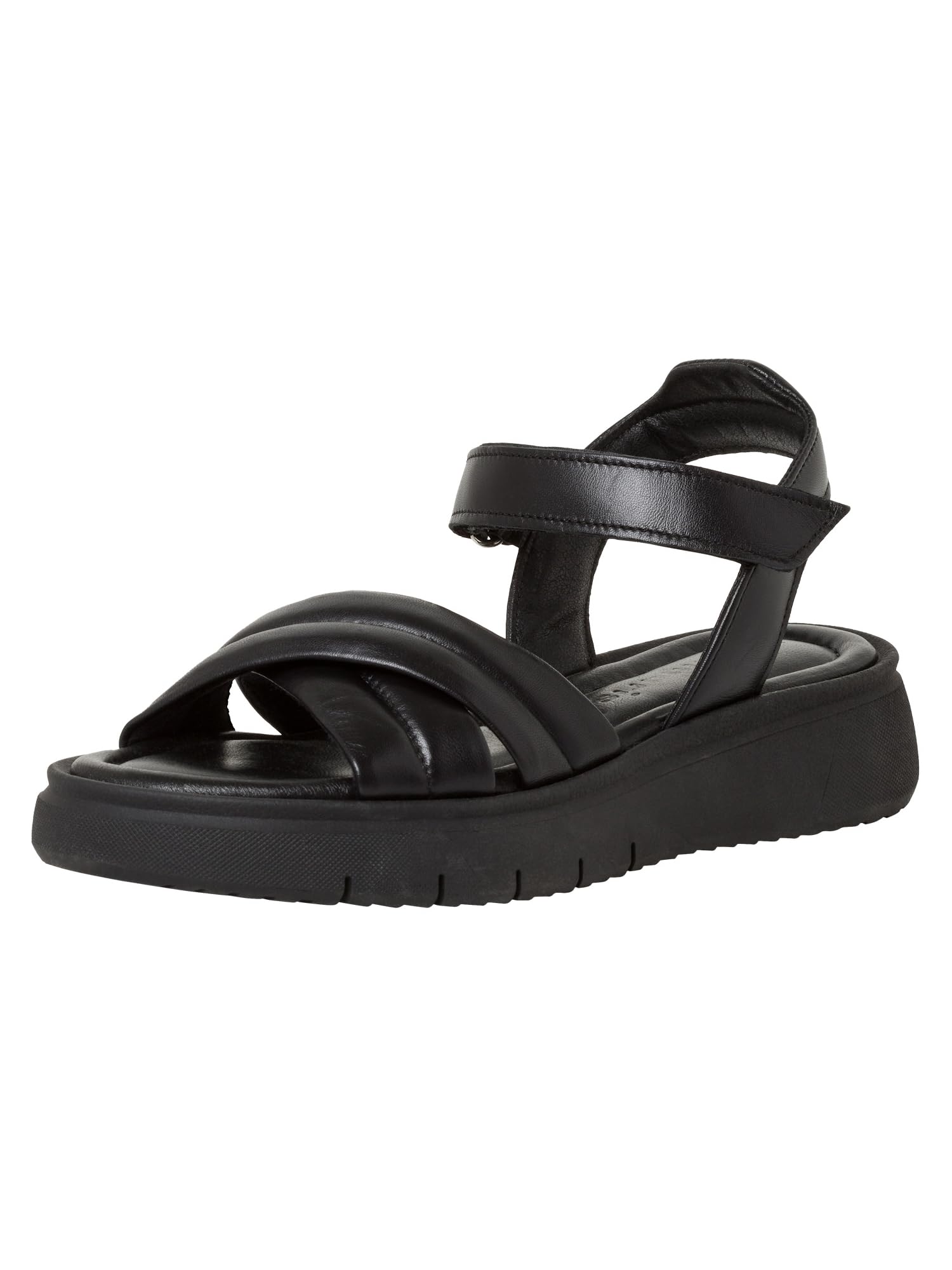 Tamaris Women's 1-28704-42 Sling Sandals, Black (Black Leather), 4 UK