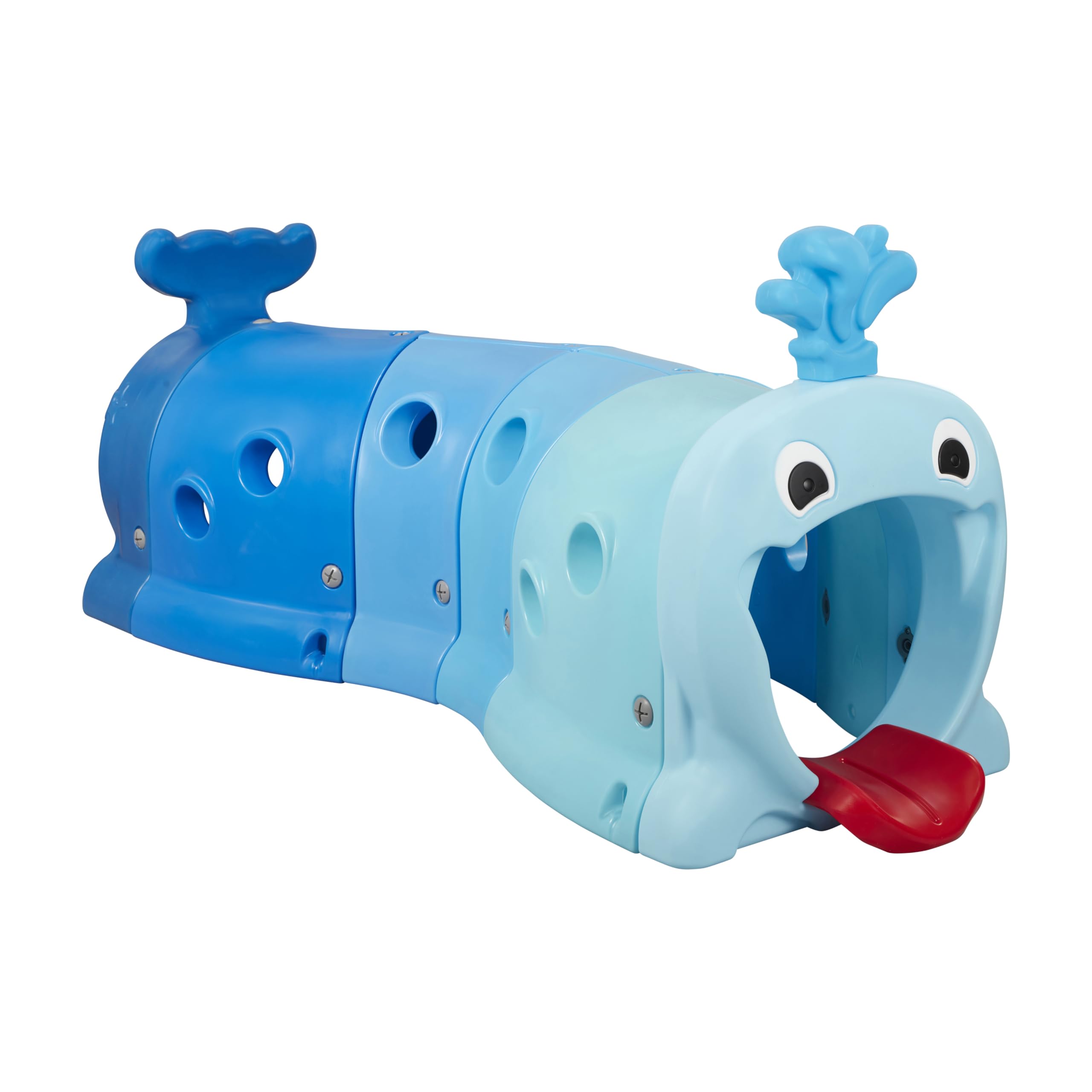 ECR4Kids Willow Climb-N-Crawl Whale, Jumbo, Play Structure