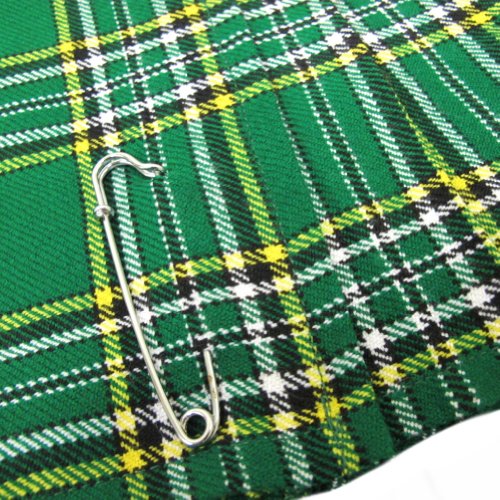 20 inch Irish Tartan Pleated Kilt Skirt - Size US 183