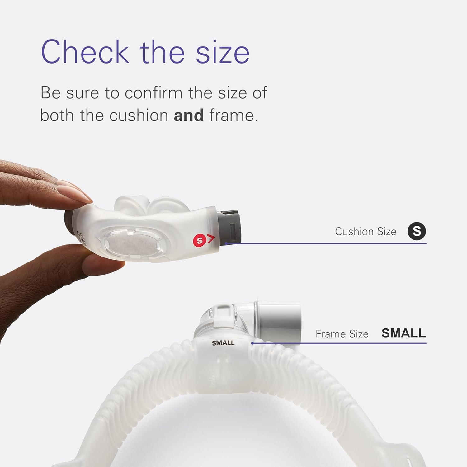 ResMed AirFit P30i Frame System - Without Headgear (S Frame/S Cushion) - Image 2