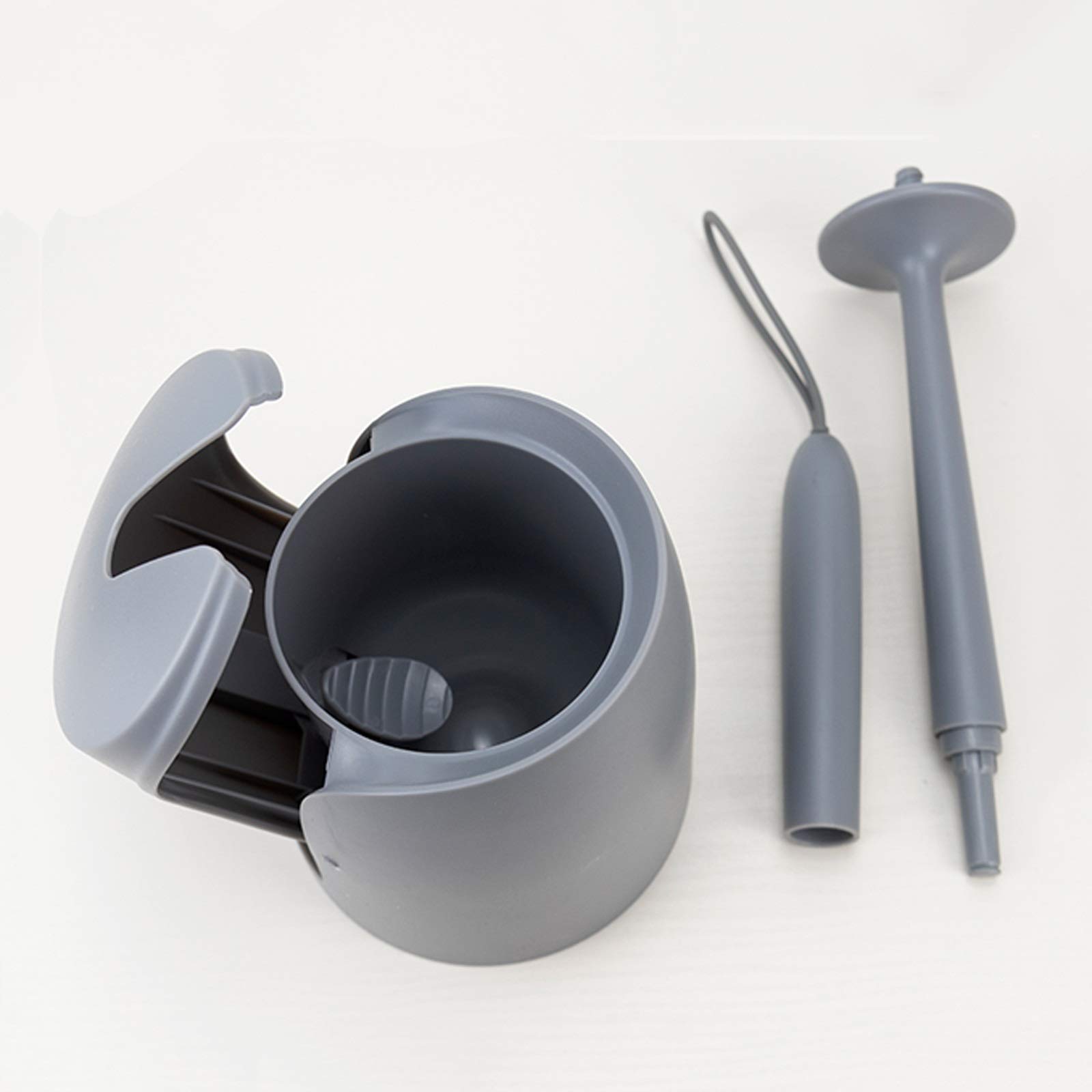 Set Di Spazzole Per La Pulizia Del Bagno, Scopino Per WC Con Manico Lungo Per Pulire La Spazzola Per WC Per Uso Domestico Spazzola Per La Pulizia Della Toilette-2_The - Foto 10