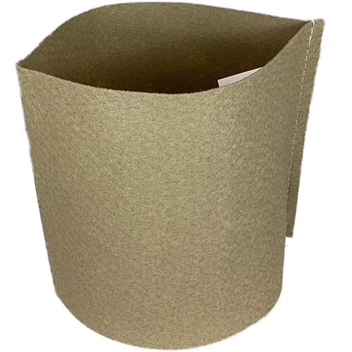 Grassroots 1 Gallon Bottomless Fabric Pots 20 Pack | Grow Bag for Plants Indoors | Indoor and Outdoor Plants (1 Gallon)