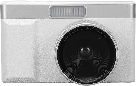 Digital Camera, 48MP 1080P 2.4 Inch 180 Flip Screen Auto Focus 8X Digital Zoom AI Anti Shake, with Portrait Beautification and Time Lapse, for Travel Selfie Social Media Sharing