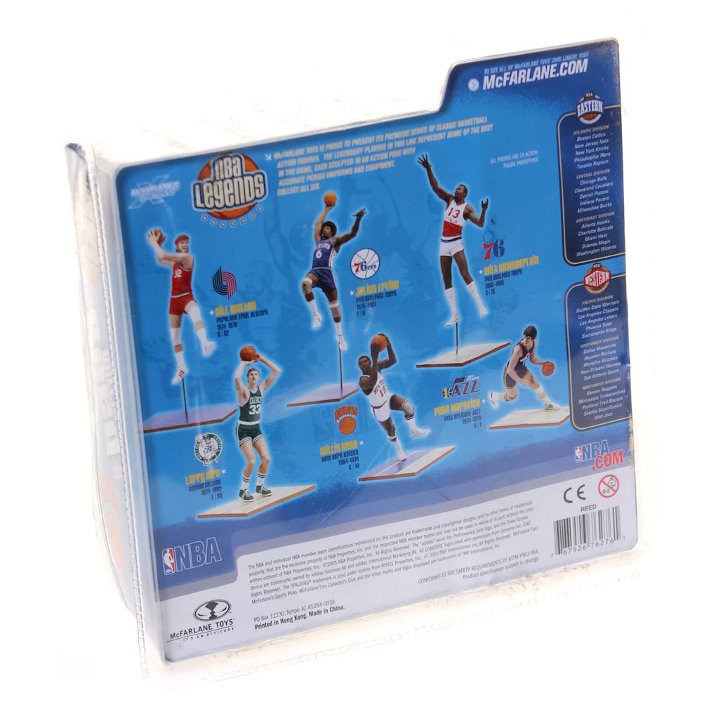Amazon.com: NBA Legends Willis Reed New York Knicks McFarlane