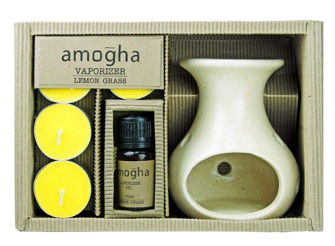 Iris Amogha Vaporizer Set lemon Grass 10 ml Fragrance Oil with
