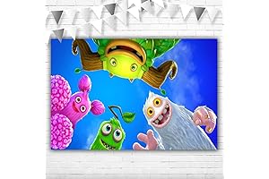 My Singing Monsters Backdrop - Beautify Your Celebrations with Enchanting Decor!