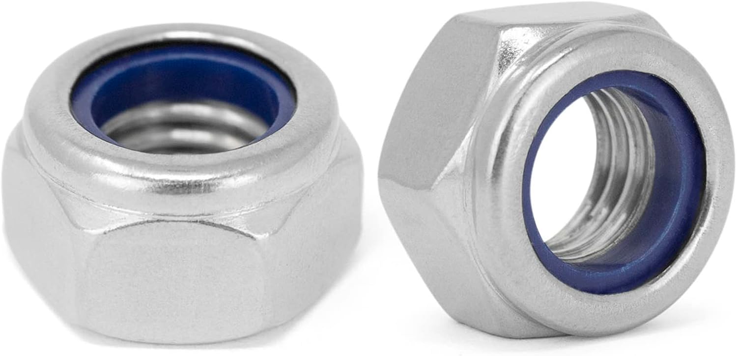 Lock nut DIN 985 / ISO 10511, Standard, Low Shape, Stainless Steel A2